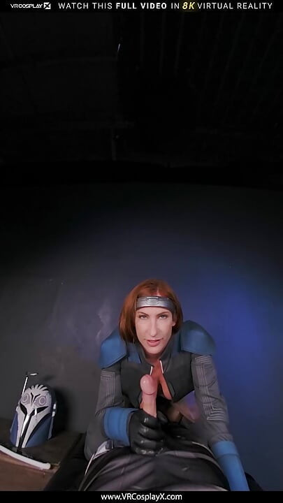VRCosplayX Sophie Locke As Bo Katan Challenges You, Who Cums First Will Rule MANDOLORE Part 1
