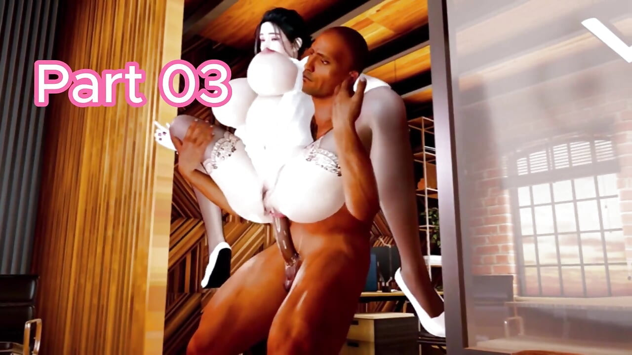 Beauty Bigboob sekretarz i BBC Famous Boss część 03 - Hentai Bez cenzury 3D 155