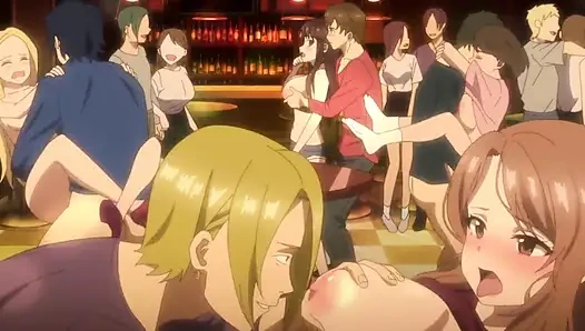 Massive Pussy Licking and More Cum on First Swinger Party for Busty Babe