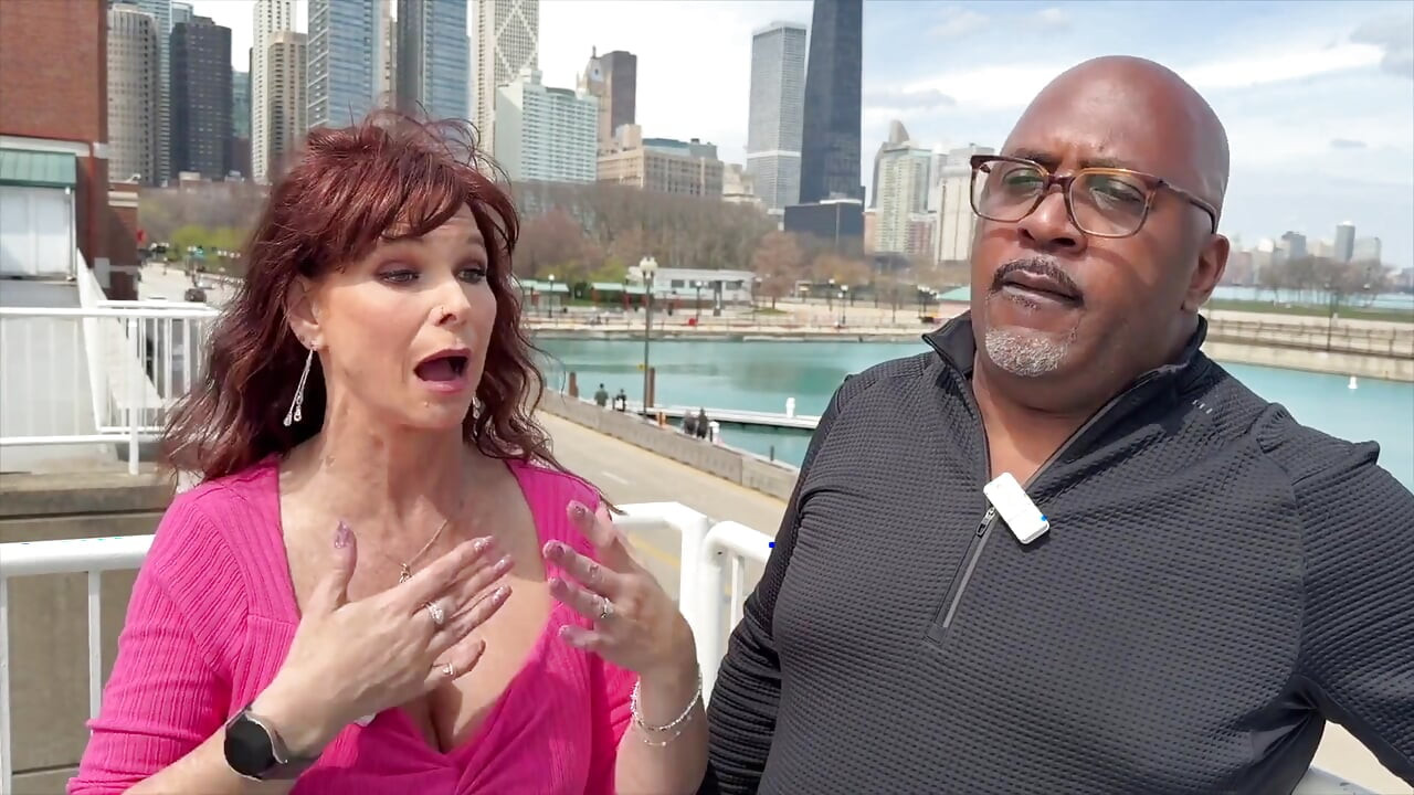 Mrflourish podcast w Chicago Navy Pier z gościem adult superstar Syren De Mer
