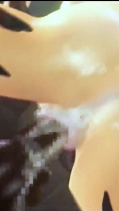 Key moment from "Threesome with two big cock monster - Hentai 3D 56"