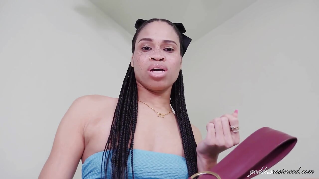 Pay Piggy Cash Spanking- Ebony Financial Domme Goddess Rosie