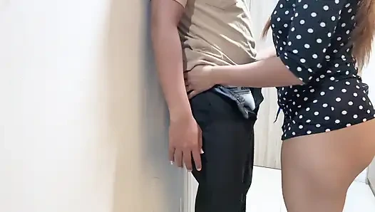 Hotel Receptionist Prank Giving Up In The Kitchen