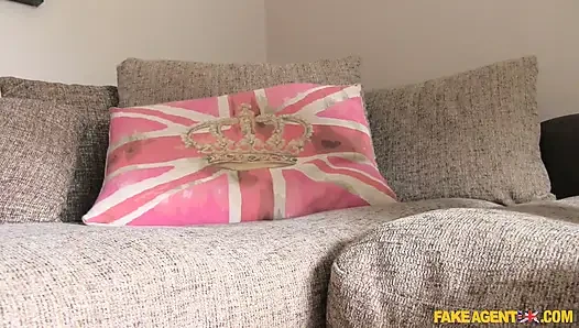 Fake Agent UK - Hungarian Beauty Showcases Her Natural Blowjob Talents in Casting
