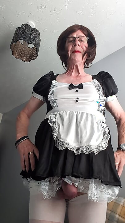 Cumming over my stockings.