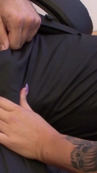 Iconic moment from "18yr old Teen Seduce Huge cock Boss to Fuck on Work - German"