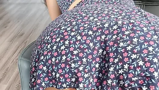 Big Booty Doggystyle in Short Dress