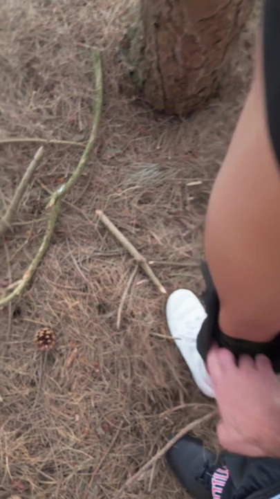 The Tall Brit Fucks Twink Luca in the Woods