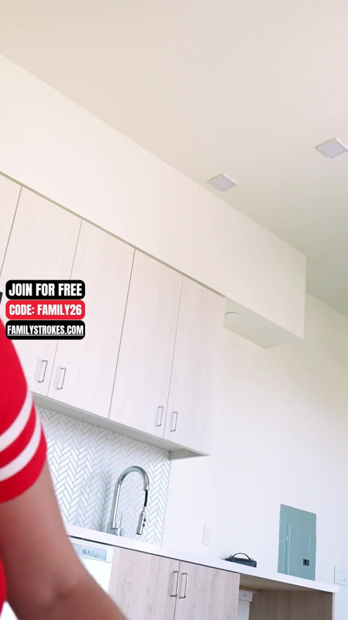Nicole Struts Around the House Fully Nude Until Stepdad Snaps
