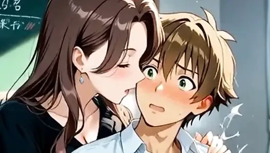 Eating Out My Teacher Neighbor's Pussy. Waifu Hentai Animation.