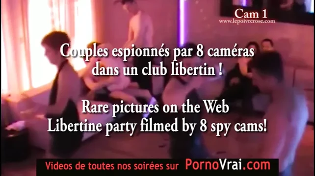 Part 09 Spycam Camera espion private party ! Plumes poils