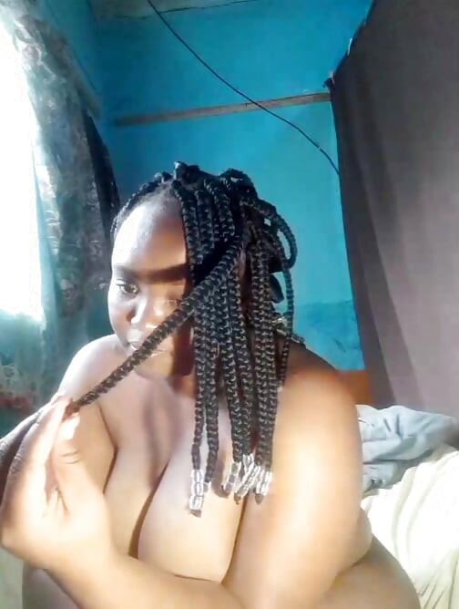 Espectáculo de coño de gran culo negro