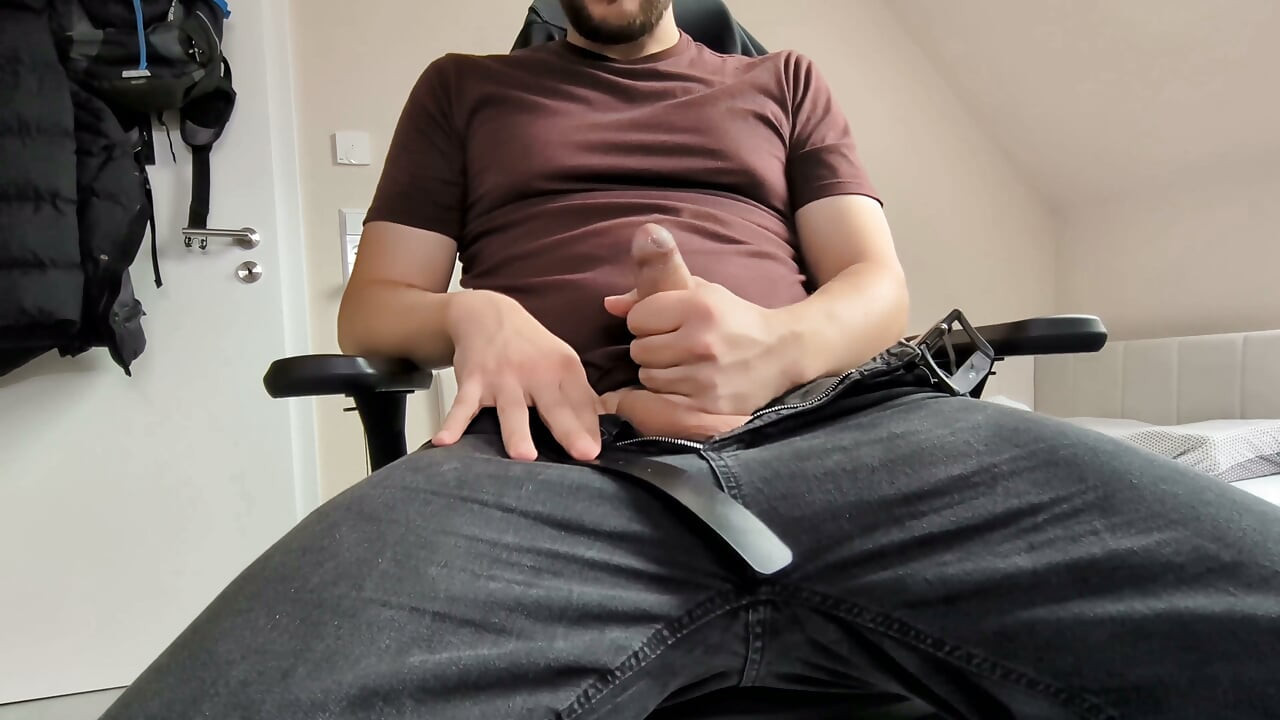 Dirty JOI Food Play Challenge Eating Your Own Pre Cum and Swallowing as Punishment