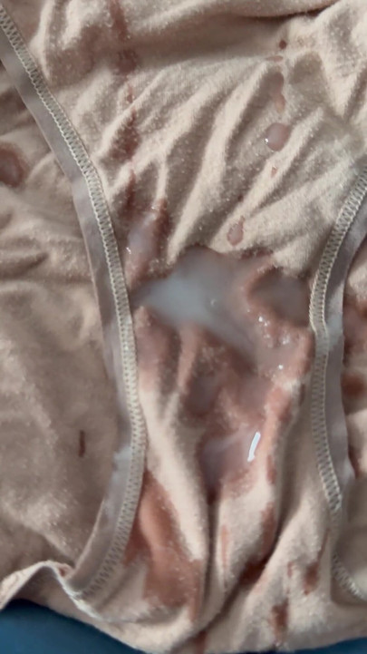 Cum on Wife’s Panties