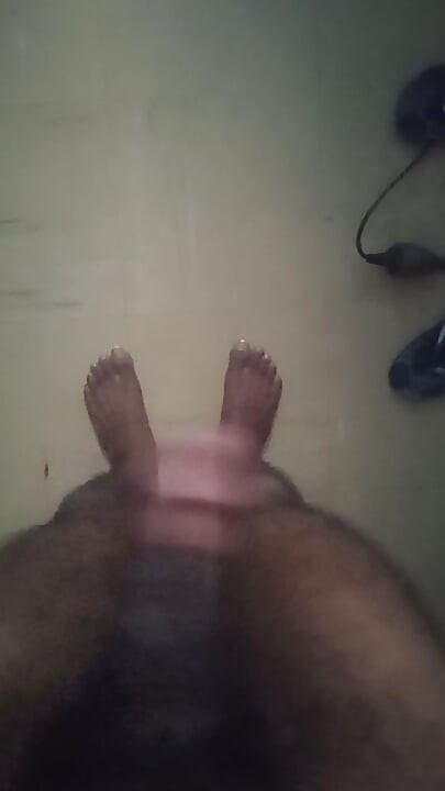 Jim is going to play and jerk off his dick and is going to explode a big load