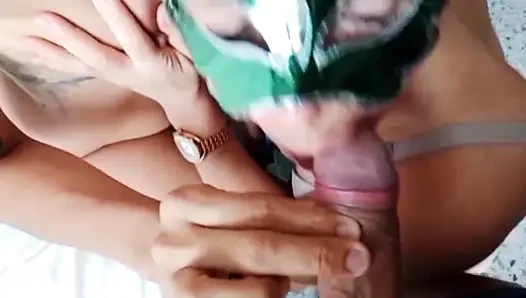 LATINA LESBIAN ANAL STRAPON