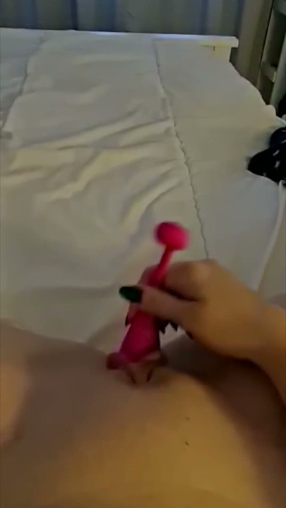 Huge Dick Barley Fit In My Hungarian Teen Pussy | Clip 1