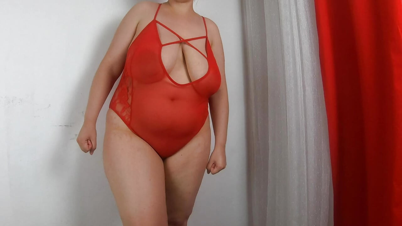 Lace Lingerie Try on