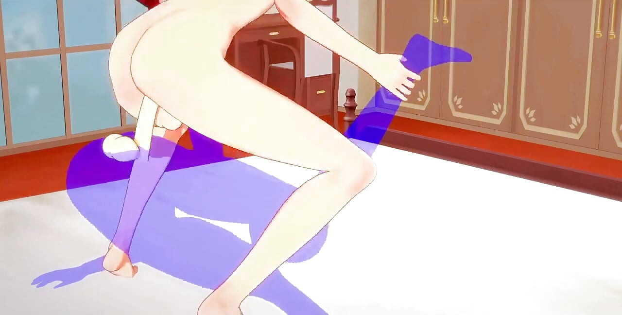 Yaoi femboy - shiro femboy dientot gaya doggy habis-habisan dua kali