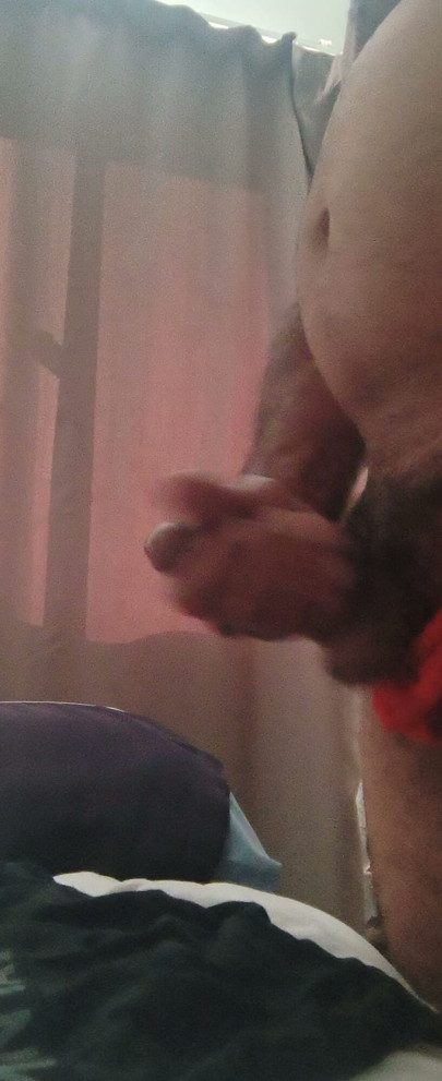 Wanking over you