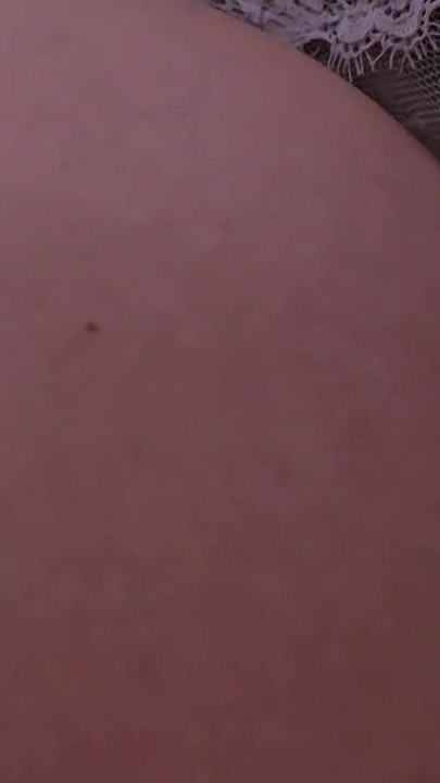 Powerful moment from "Forbidden Touch In Public. Her Pussy is Throbbing when a stranger unloads his cum inside her lace panties"