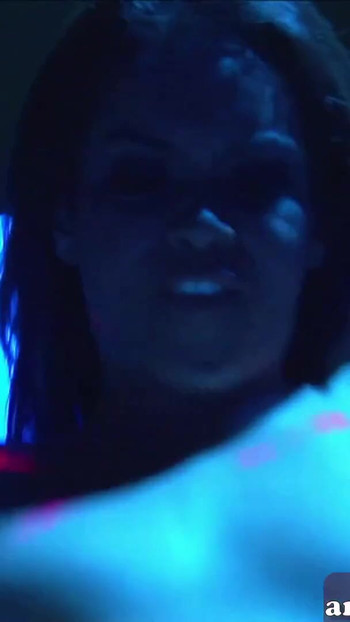 Captivating moment from "Horny Latina gets a big penis in the cunt"