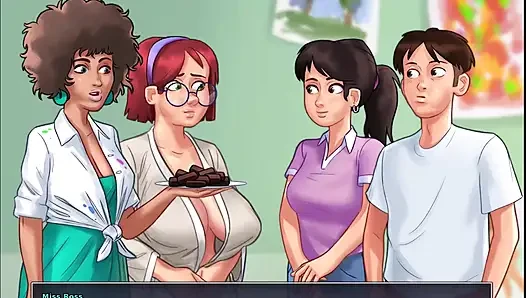 Kisah musim panas - adegan seks miss ross