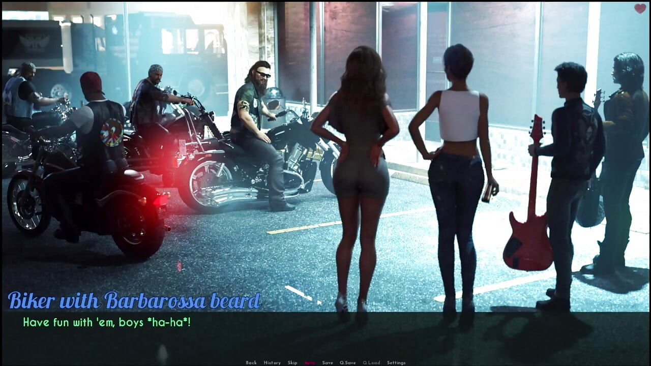 AWAM #15 - Sophia had to bath the old guys...Nathalie and Sophia had a sexy moment