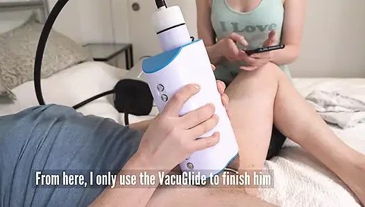 Hacking fleshlightmu untuk nyepong kontol/ngocok kontol otomatis! Vacuglide 2