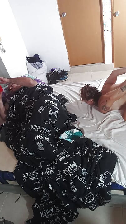 I masturbate in front of my horny stepdad