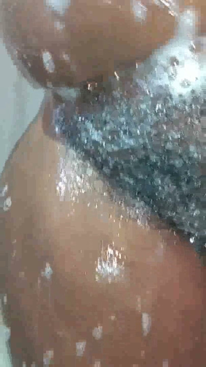Thick Ebony Shower | Clip 1