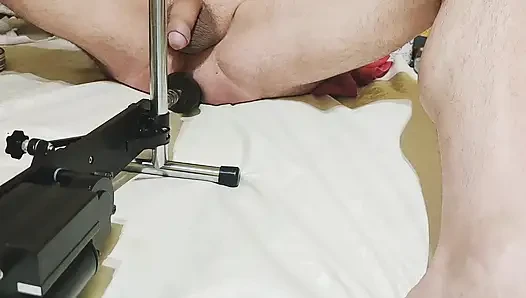 Canavar dildo ile anal delik genişletme