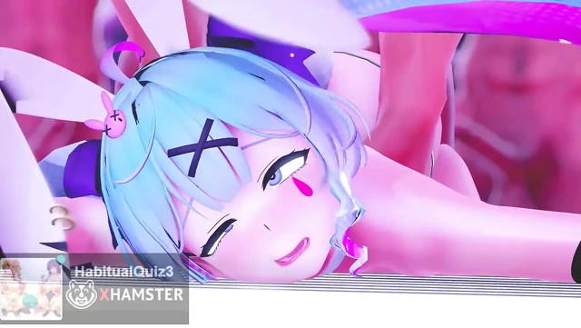 mmd r18 Rabbit Miku Baam Sex dance Micro bikini want to fuck anal cum swallow ahegao ntr 3d hentai