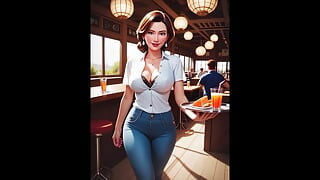 MILF Relaxing After Work