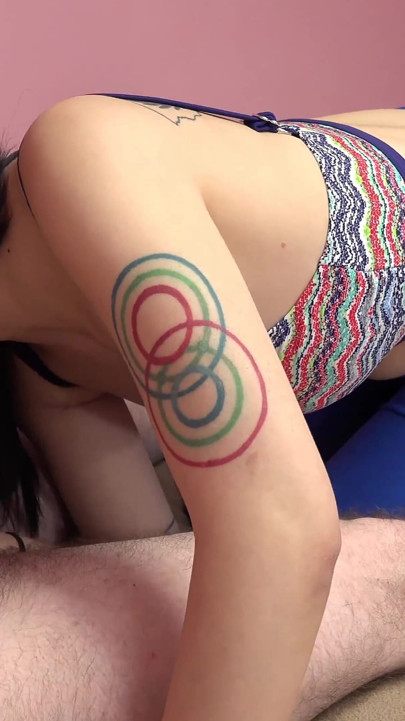 Chinese cutie Zoe Lark screws a geek in her torn leggings