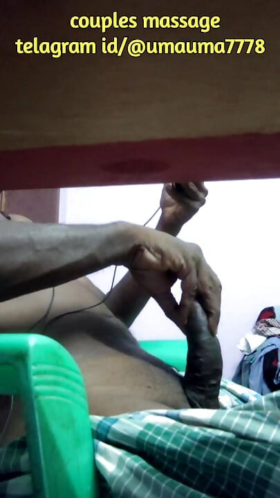 Tamil man mastrubation in the chair