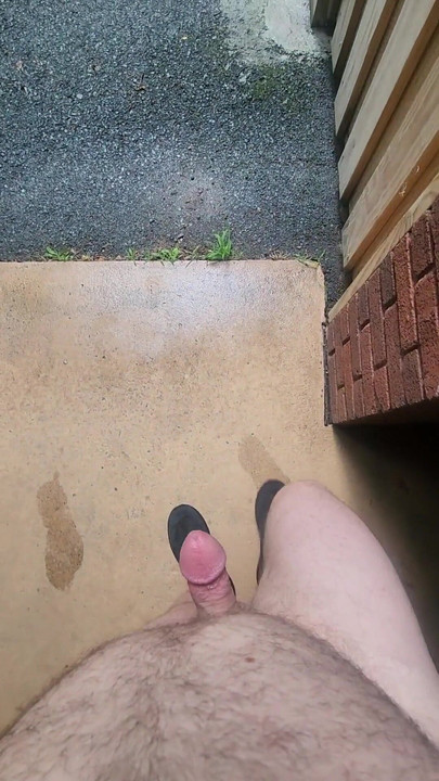 Spectacular moment from "Naked in public with only shoes on."