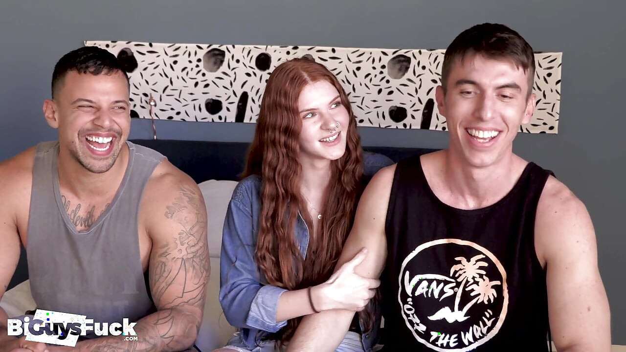 Pareja de la vida real prueba bi-sex con Latino King