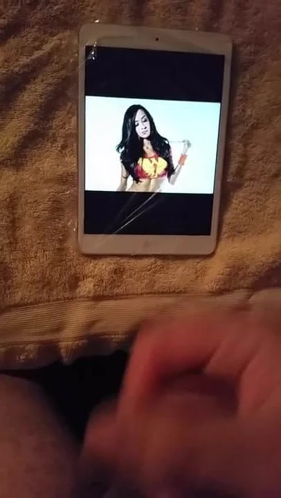 WWE Diva AJ Lee cum tribute #3