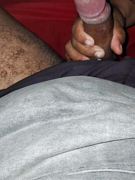 Hot stepmom is very thirsty for a big cock, sits hot with her huge ass