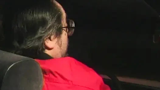 Wilde Taxifahrt: Heiße Blonde im Auto