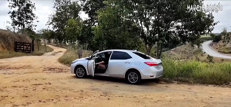 My Car Broke Down On The Road But Soon A Hot Guy Appeared Who Helped Me For Gratification I gave him a juicy blowjob on his dick
