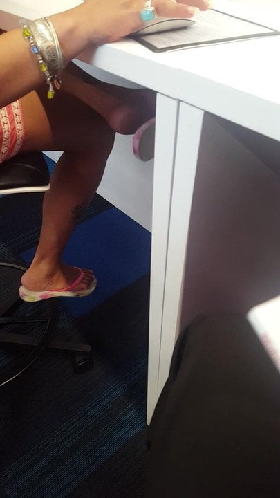 College Girl Teasing Devon In Flops Part 1