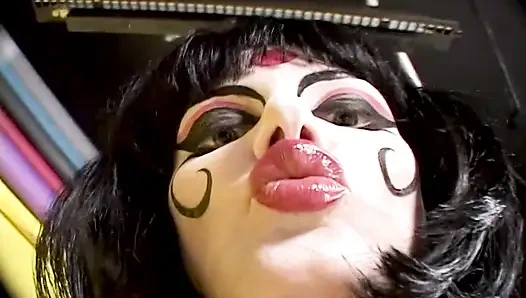 Brittany Andrews Dragon Smoke Body Paint Artistic Seduction!