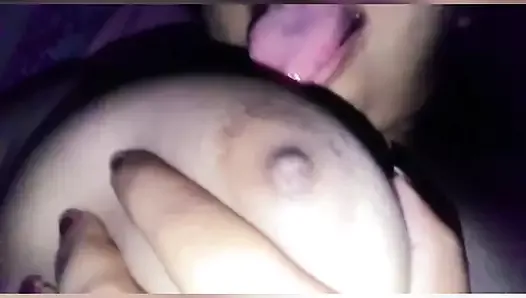 Sri lankan Horny Girl Suck Her Big Boobs By HHerself & Nice Ass Ride Alone