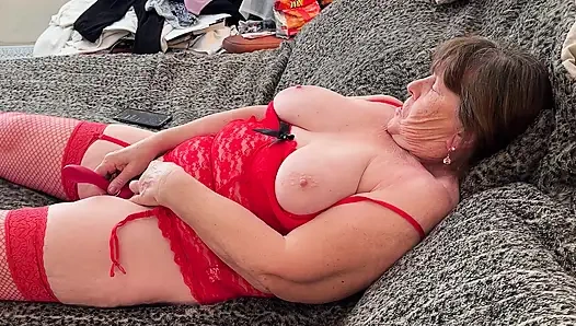 Oma Carmens Lady in Red, Freches Solo-vergnügen 2626solo