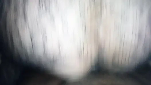 PAWG in fishnet takes backshots