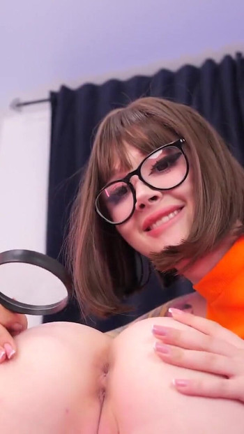 Thrilling moment from "Velma and Daphne lesbian sex - syndicete"