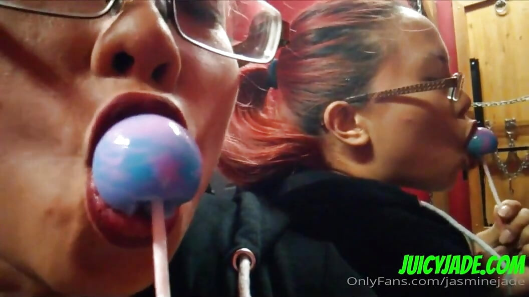 Does My Mouth and Tongue Make You Weak? Licking and Sucking on a Lollipop Can You Just Imagine Me Doing This to You?