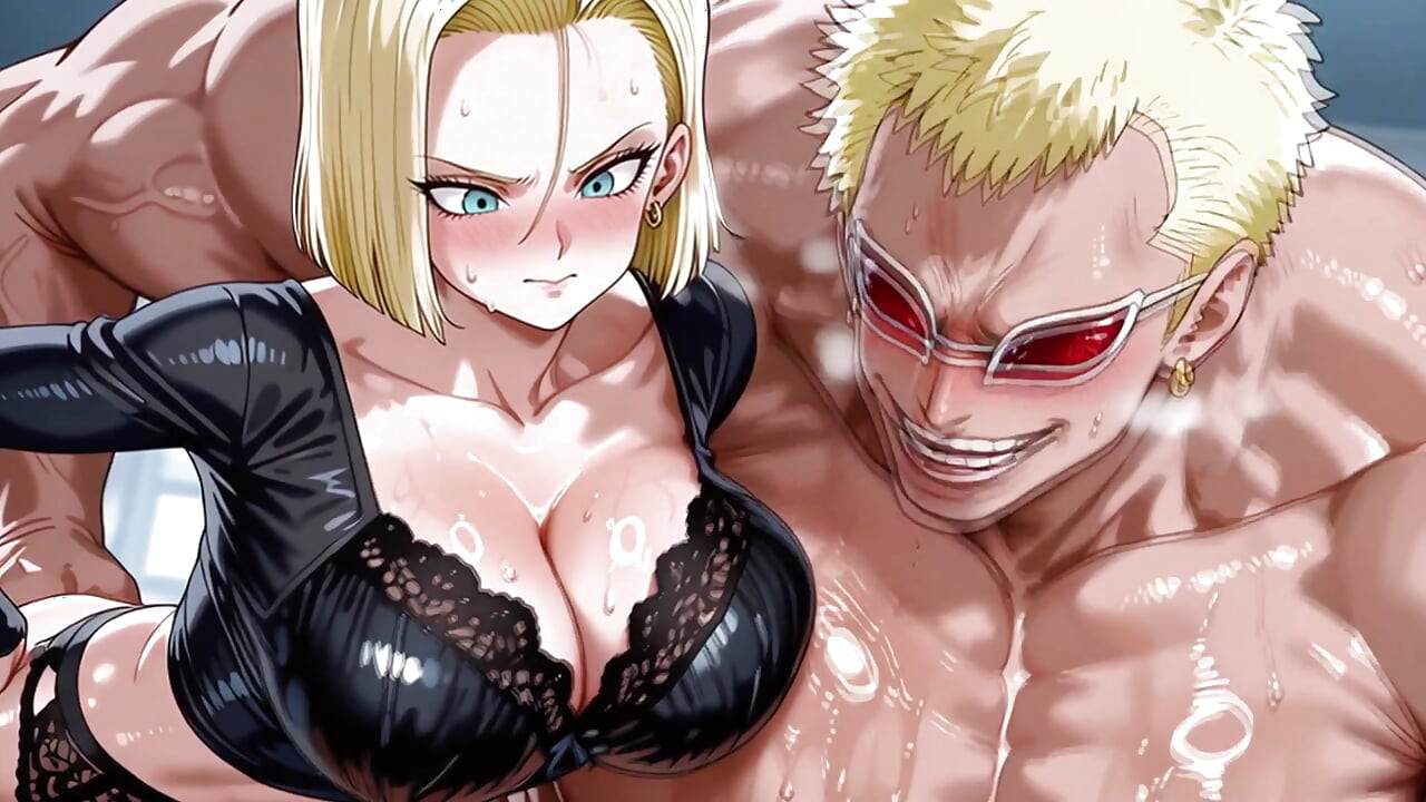 Doflamingo (OP) x Android 18 (DB)